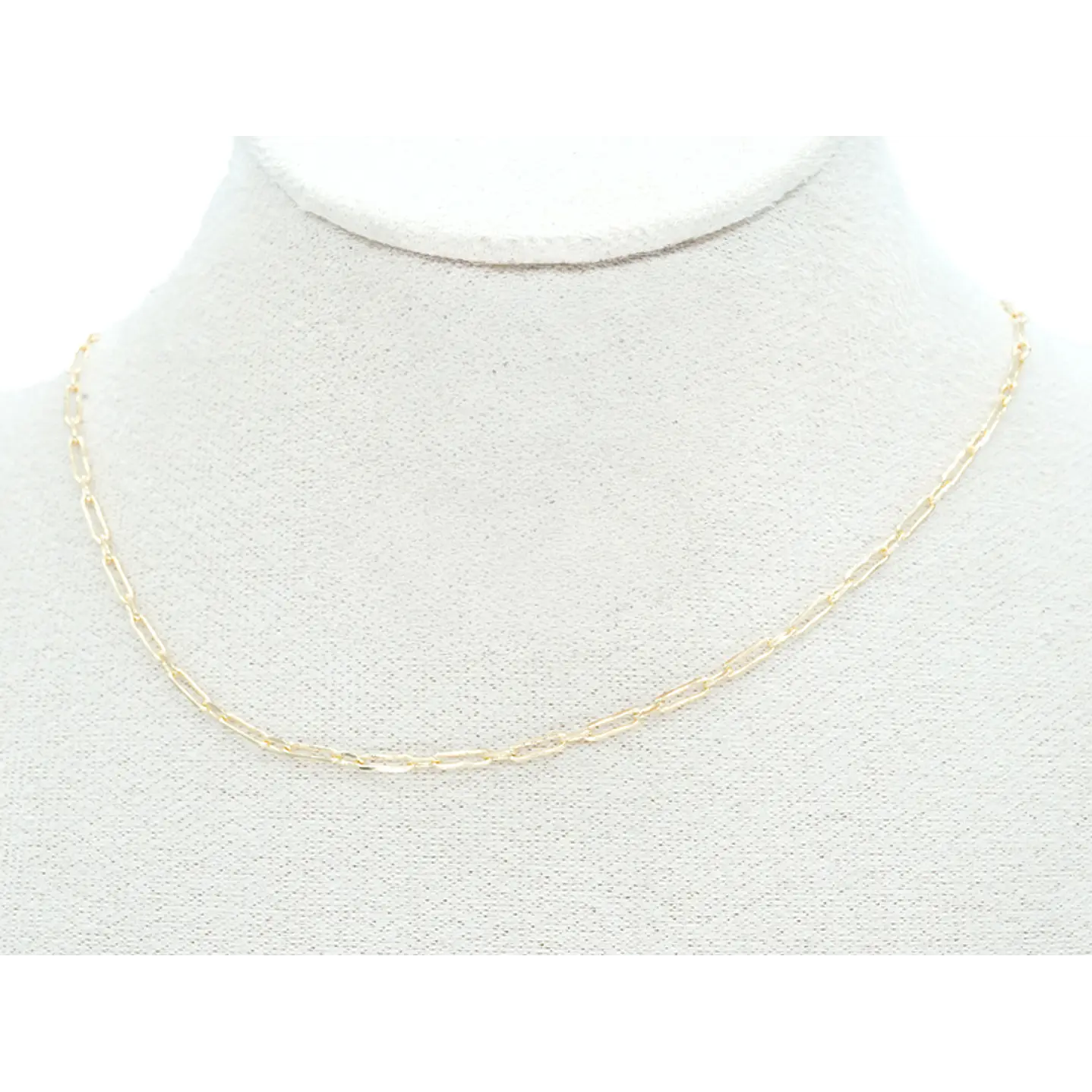 RODIO DORADO CADENA ESLAVON ALARGADO CON EXTENSION 6.5*2*45CM 2