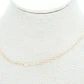 RODIO DORADO CADENA ESLAVON ALARGADO CON EXTENSION 6.5*2*45CM - Miniatura 2