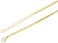 RODIO DORADO CADENA TEGIDO CHINO CON EXTENSION 0.8*2*45CM - thumbnail 1