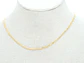 RODIO DORADO CADENA TEGIDO CHINO CON EXTENSION 0.8*2*45CM - thumbnail 2