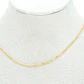 RODIO DORADO CADENA TEGIDO CHINO CON EXTENSION 0.8*2*45CM - thumbnail 2