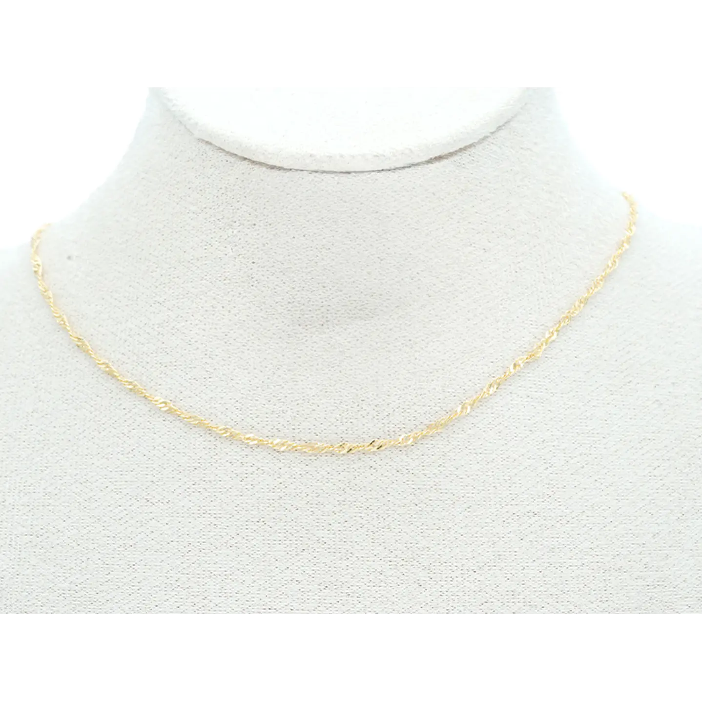 RODIO DORADO CADENA SINGAPUR PARA COLLAR 0.8*45CM 2