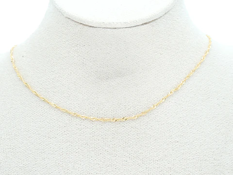 RODIO DORADO CADENA SINGAPUR PARA COLLAR 0.8*45CM