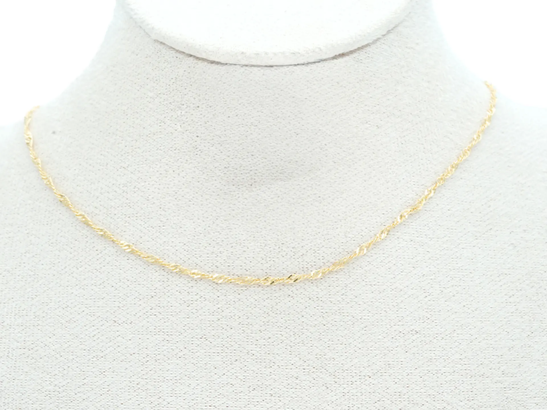 RODIO DORADO CADENA SINGAPUR PARA COLLAR 0.8*45CM 2