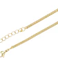 RODIO DORADO CADENA LAZO PARA COLLAR EXTENSION 45CM - Miniatura 1