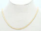 RODIO DORADO CADENA LAZO PARA COLLAR EXTENSION 45CM - Miniatura 2