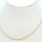 RODIO DORADO CADENA LAZO PARA COLLAR EXTENSION 45CM - Miniatura 2