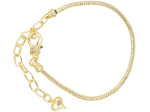 RODIO DORADO PULSERA PANDORA CON EXTENSION 2.5*24CM