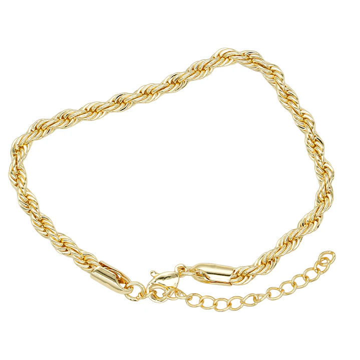 RODIO DORADO PULSERA LAZO CON EXTENSION 4*22CM 1