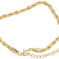 RODIO DORADO PULSERA LAZO CON EXTENSION 4*22CM - Miniatura 1