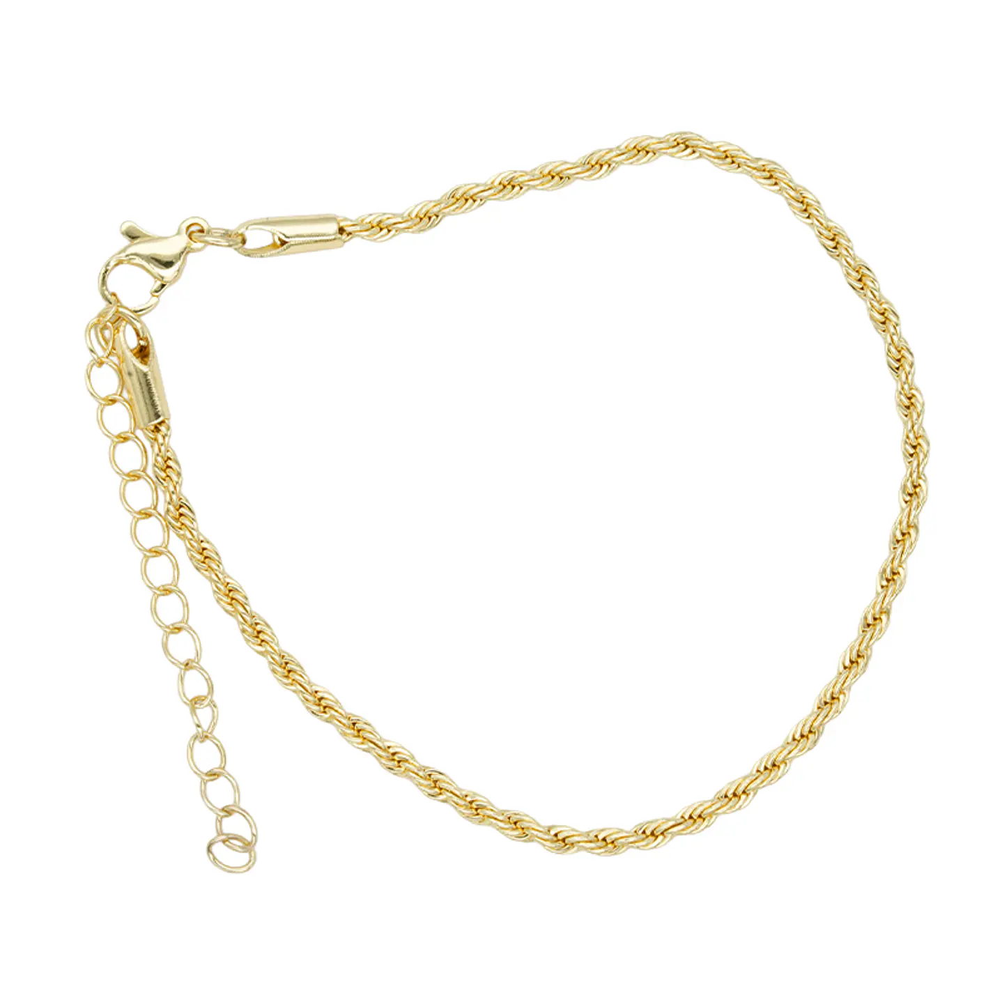 RODIO DORADO PULSERA LAZO CON EXTENSION 2*22CM 1