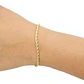RODIO DORADO PULSERA LAZO CON EXTENSION 2*22CM - Miniatura 2