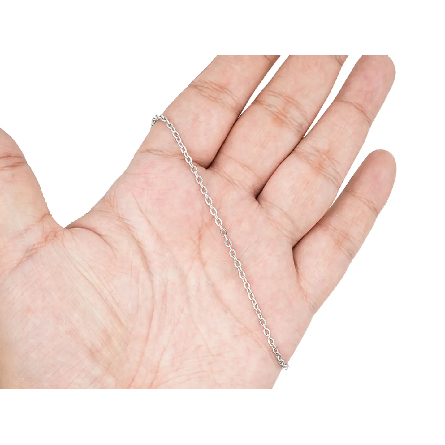 CADENA ACERO ESLAVON PEQUEÑO 0.5M POR METRO  2