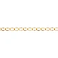 GOLDEN STEEL CHAIN 0.4MM FLAT X METER - thumbnail 1