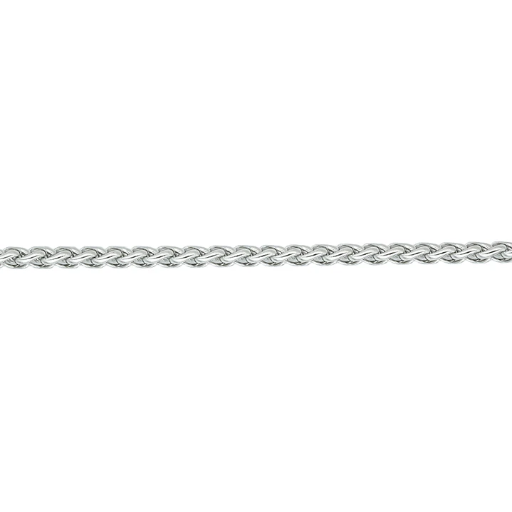 ACERO PLATEADO CADENA LAZO 3MM POR METRO  1