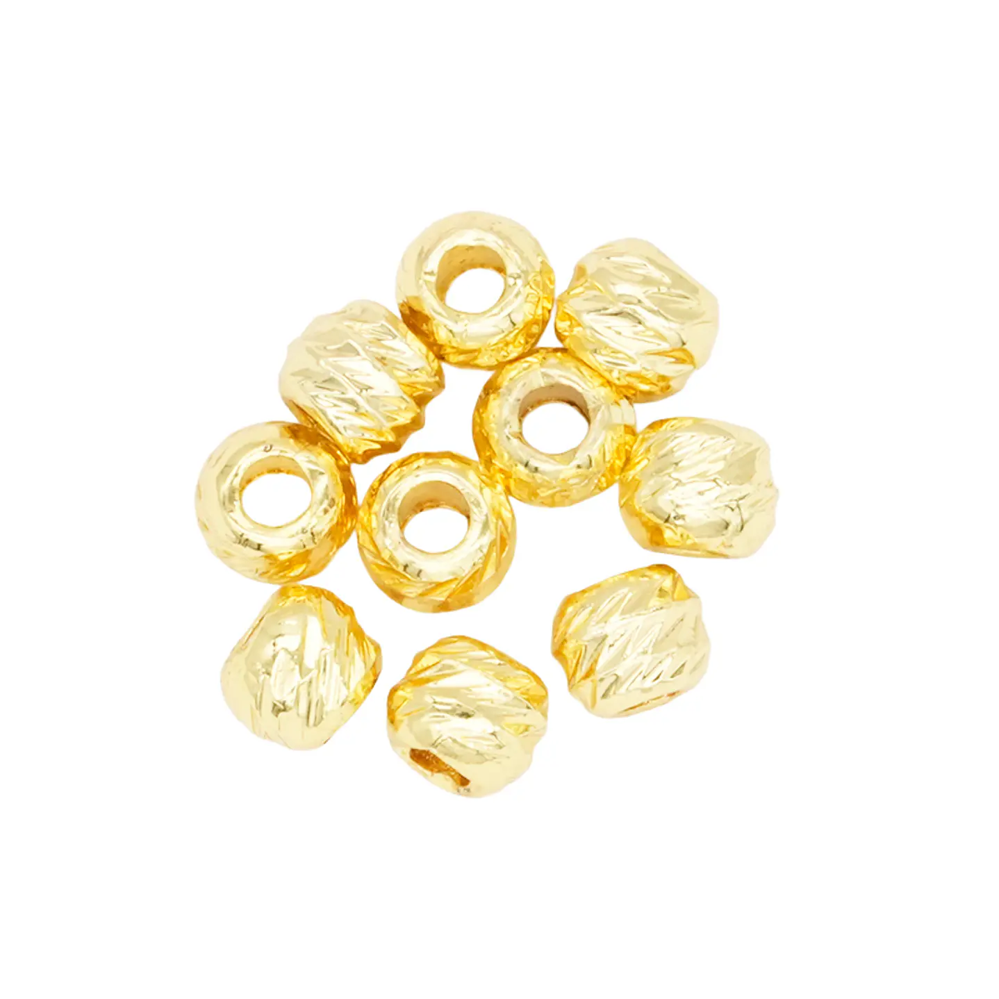 RODIO DORADO BALIN DIAMANTADO 4MM  1