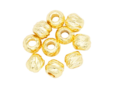 RODIO DORADO BALIN DIAMANTADO 4MM 