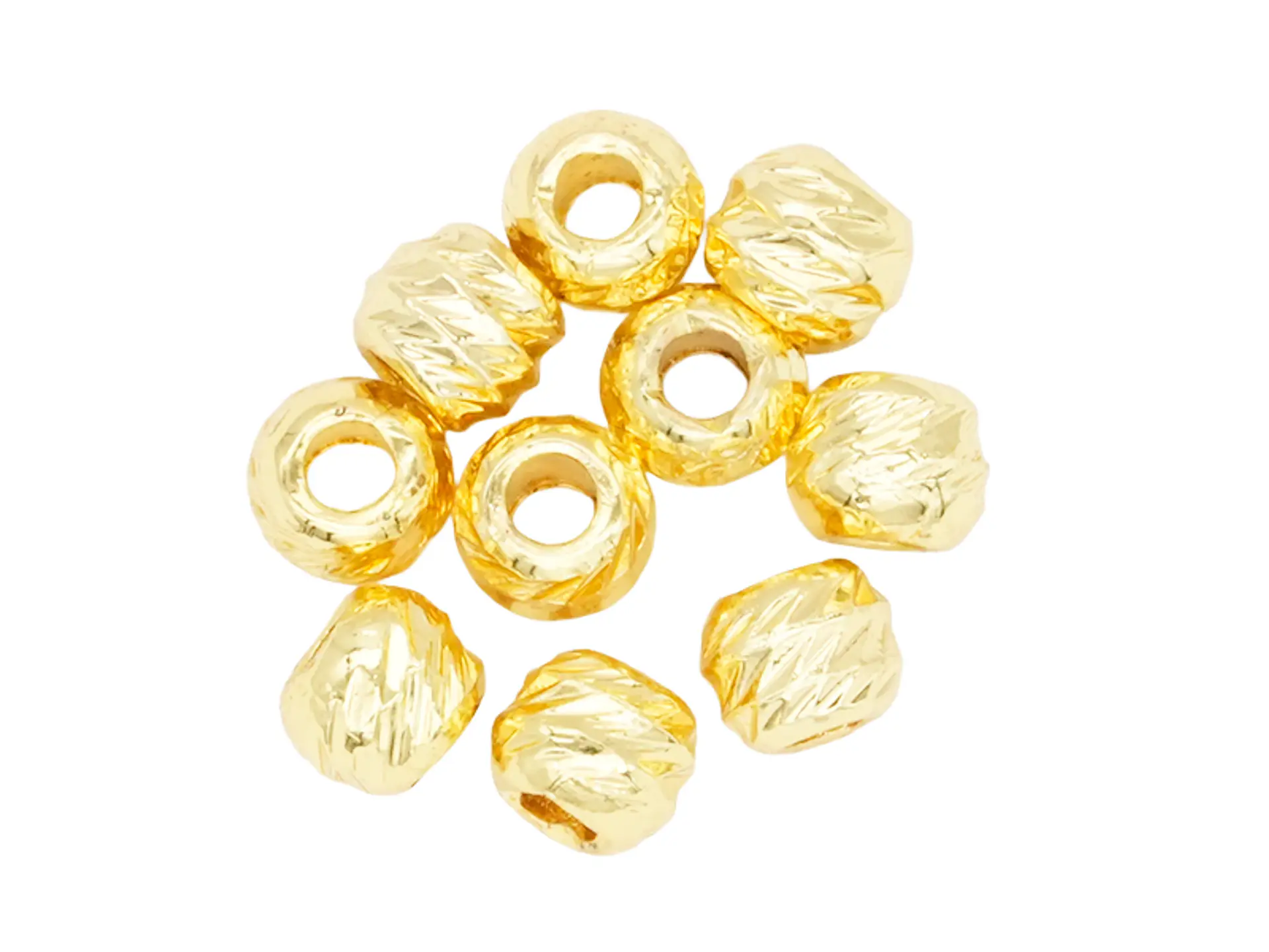 RODIO DORADO BALIN DIAMANTADO 4MM  1