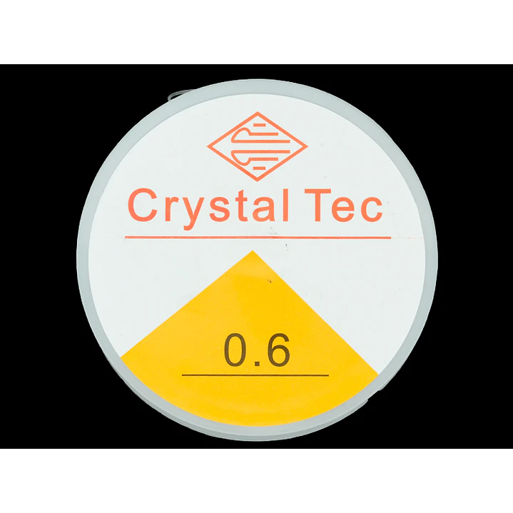 NYLON ELASTICO SILICONADO 0.6MM ROLLO * 10 METRO 1