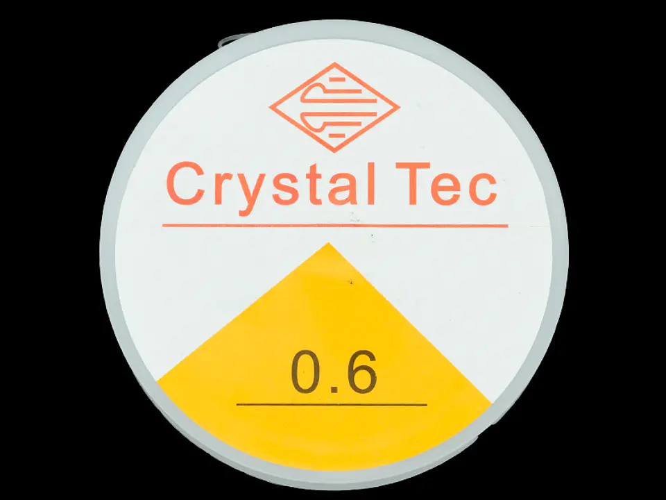 NYLON ELASTICO SILICONADO 0.6MM ROLLO * 10 METRO 1