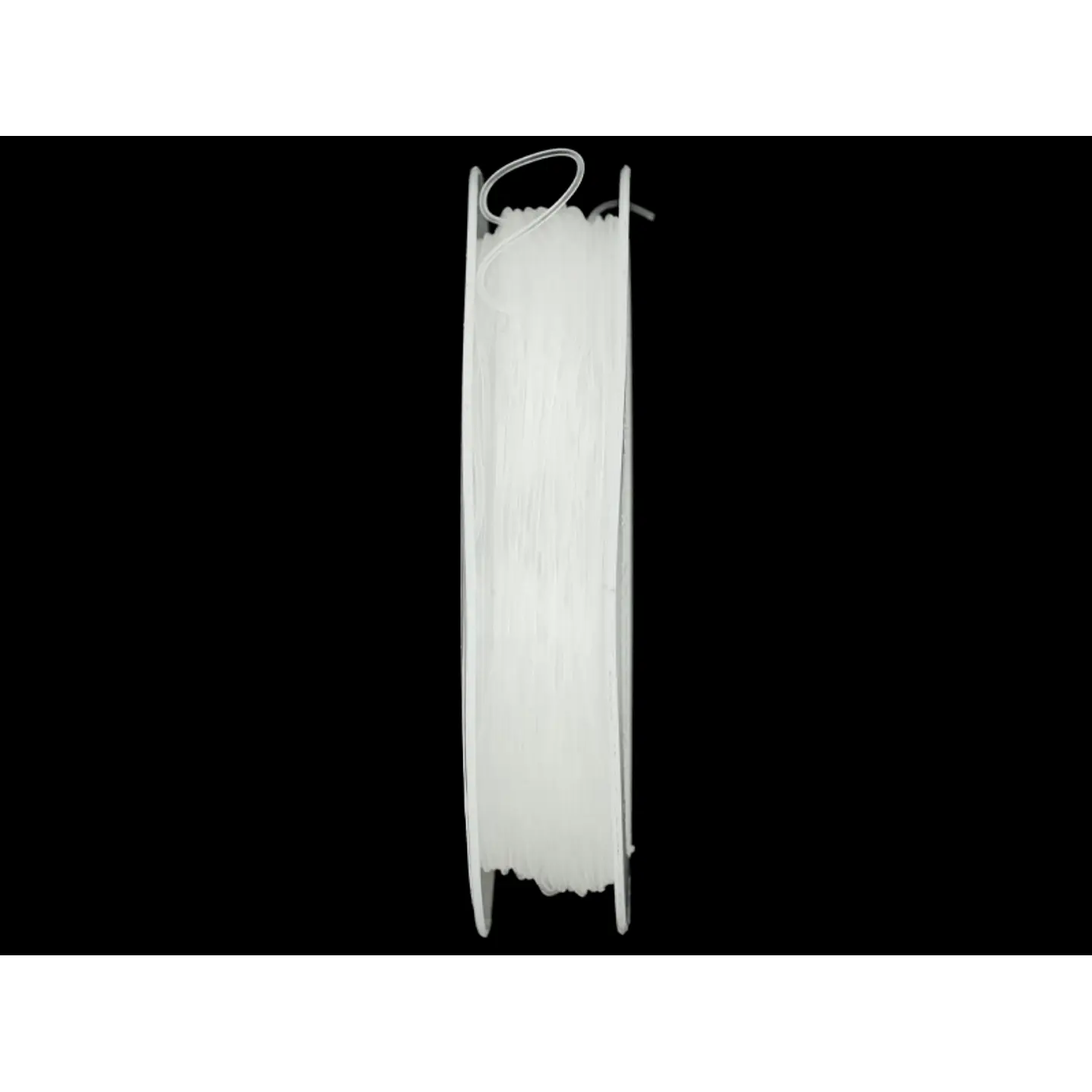NYLON ELASTICO SILICONADO 0.6MM ROLLO * 10 METRO 2