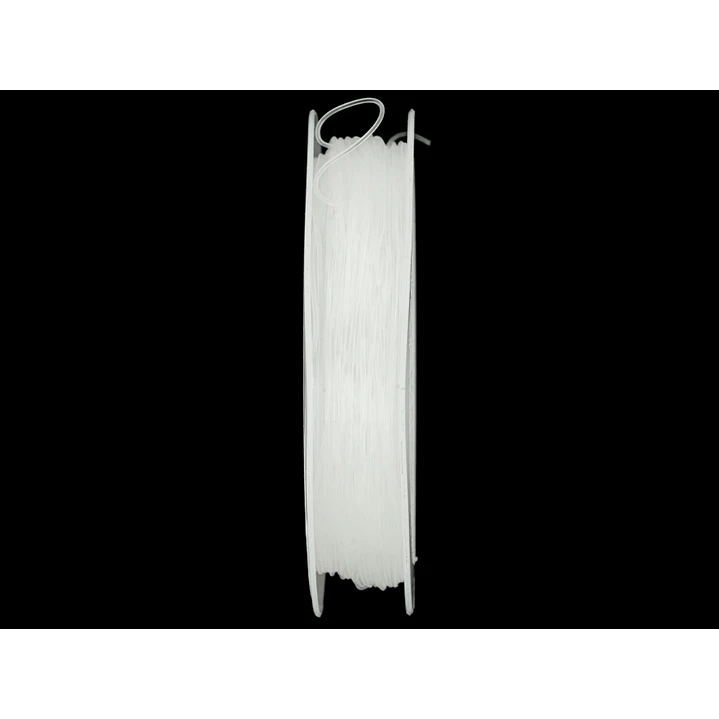 NYLON ELASTICO SILICONADO 0.6MM ROLLO * 10 METRO 2