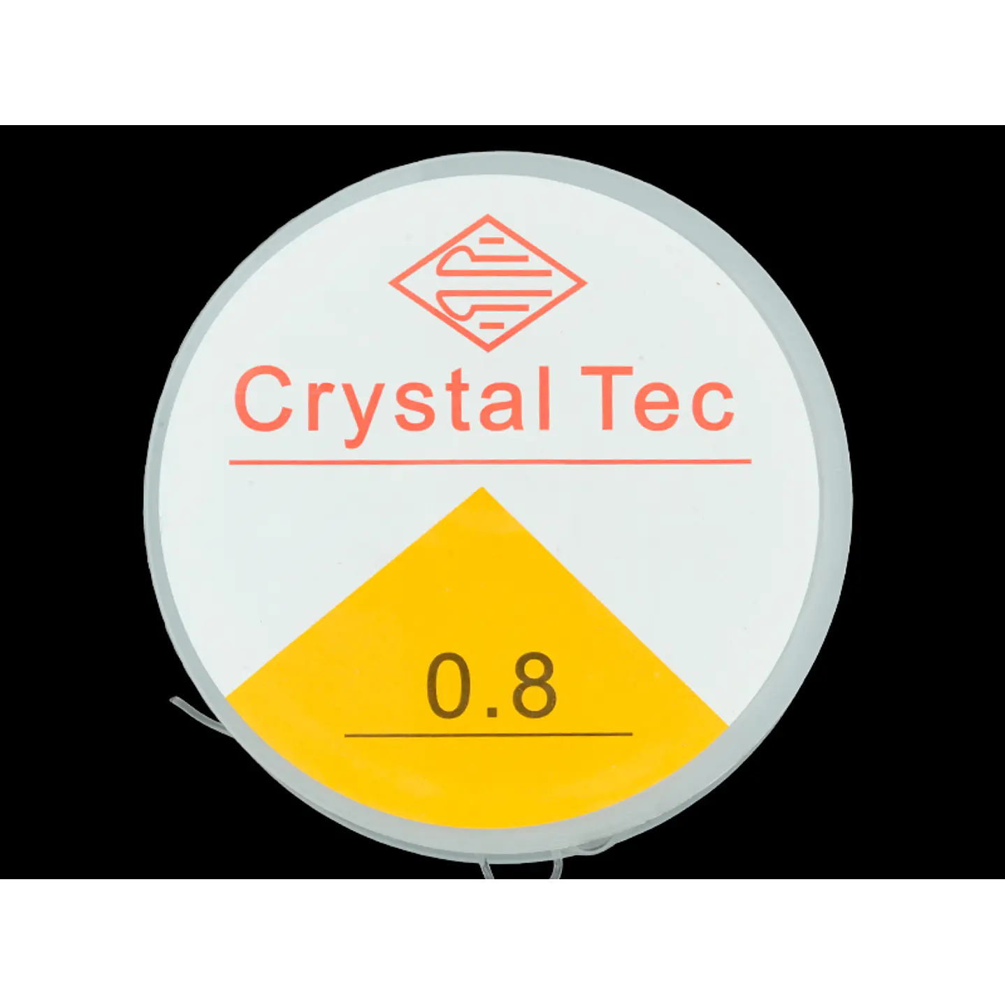 NYLON ELASTICO SILICONADO 0.8MM ROLLO * 10 METRO 1