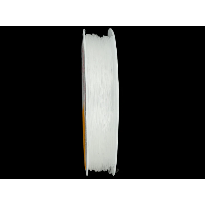 NYLON ELASTICO SILICONADO 0.8MM ROLLO * 10 METRO 2