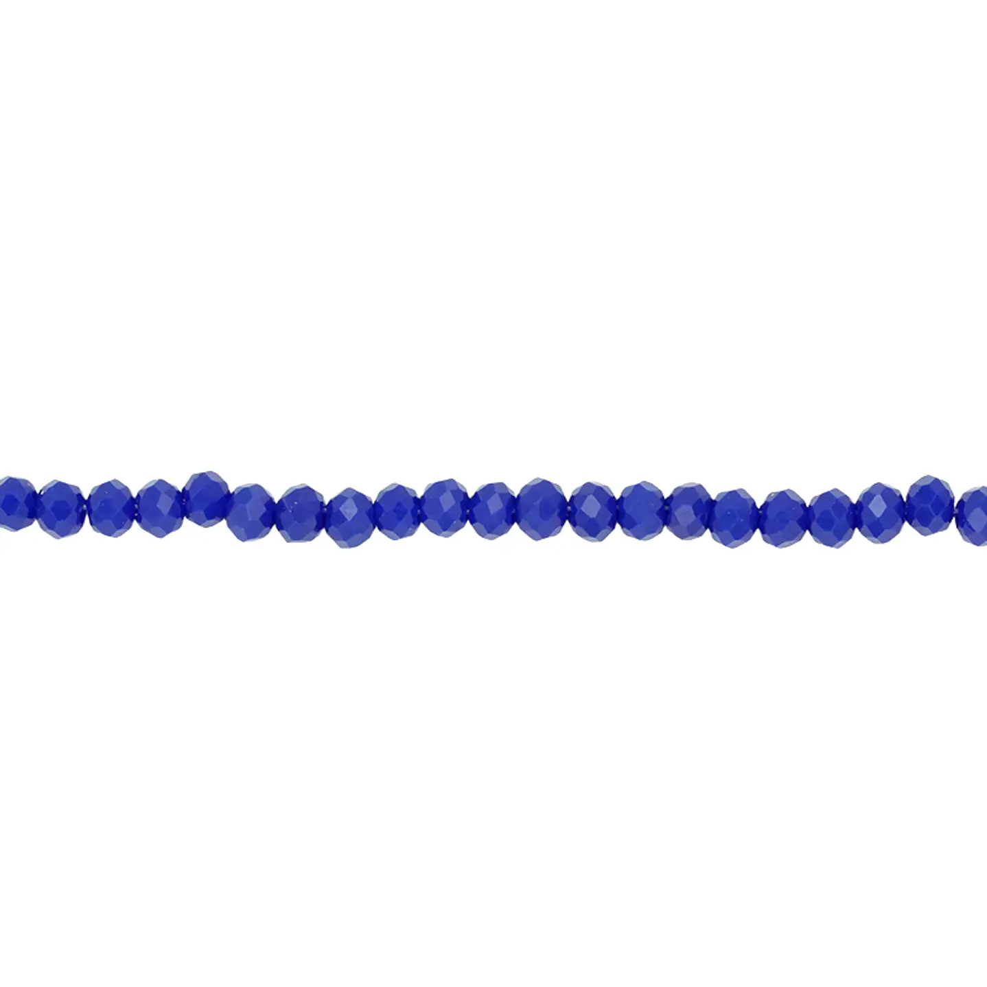 CRISTAL MURANO # 2MM AZUL REY MATE ( TIRA X 150 UNIDADES APROX ) 1