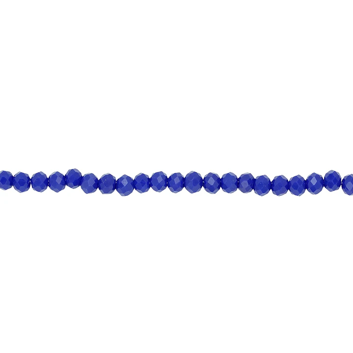 CRISTAL MURANO # 2MM AZUL REY MATE ( TIRA X 150 UNIDADES APROX ) 1