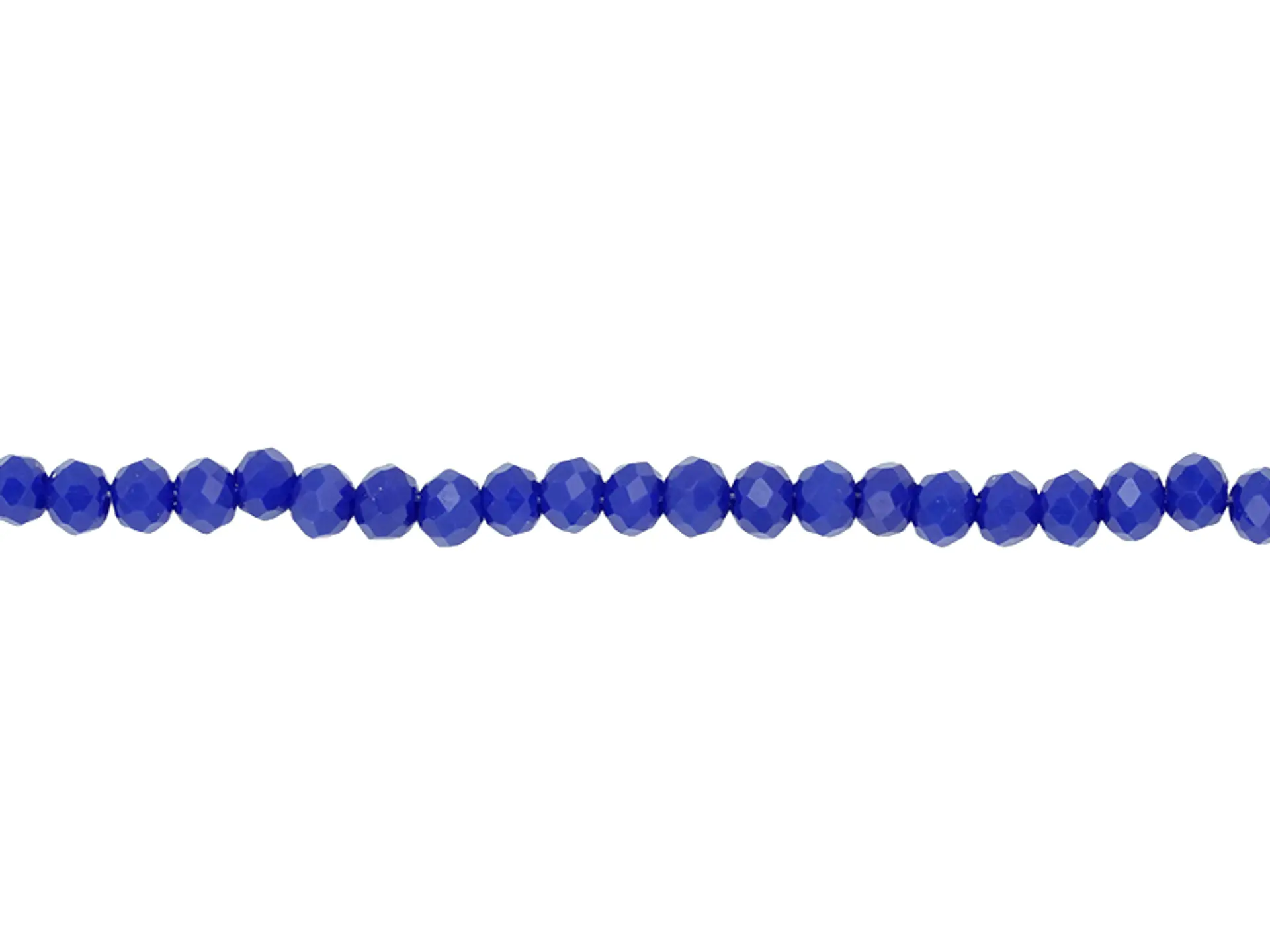 CRISTAL MURANO # 2MM AZUL REY MATE ( TIRA X 150 UNIDADES APROX ) 1