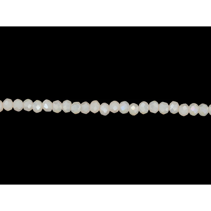 CRISTAL MURANO BEIS MATE AB # 2MM ( TIRA X 150 UNIDADES APROX ) 1