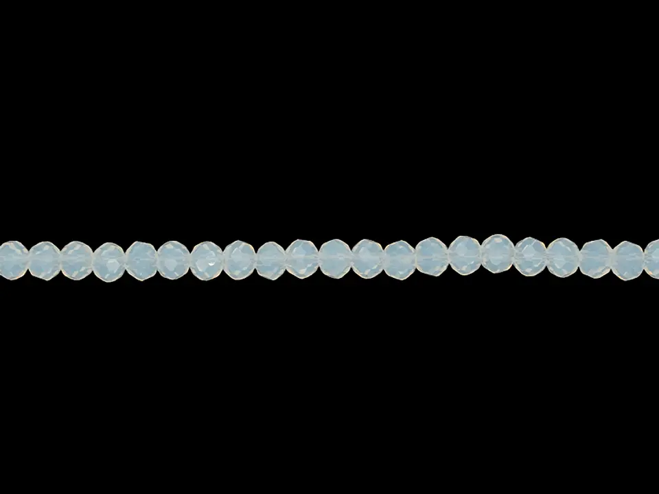CRISTAL MURANO OPALO # 2MM ( TIRA X 150 UNIDADES APROX ) 1