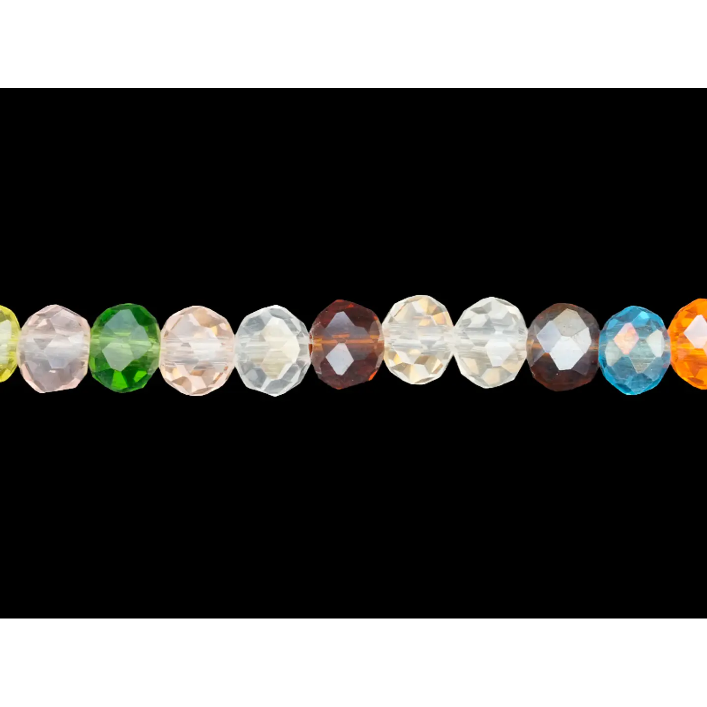CRISTAL MURANO MIX TRANSPARENTE # 6MM 1