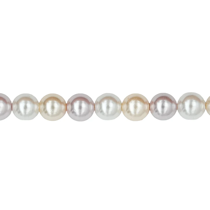PERLA  CHELI # 6MM MIX PASTEL X 70 UND APROX  1