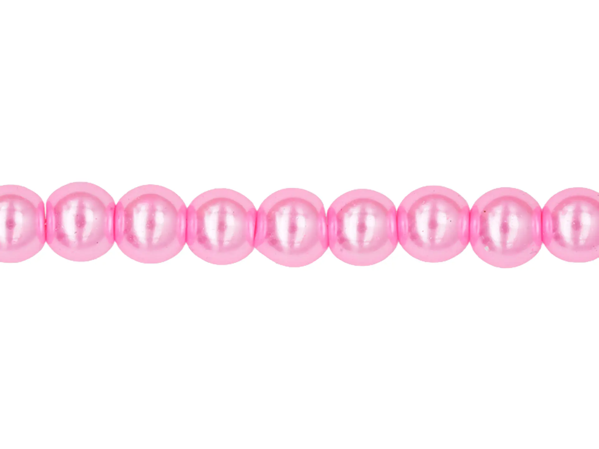 PERLA DE VIDRIO # 6MM  FUCSIA X 145 UND APROX  1