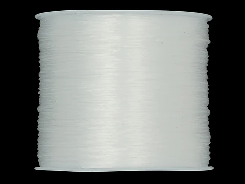 NYLON ELASTICO LICRA 0.8MM ROLLO * 50 METROS