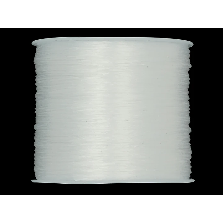 NYLON ELASTICO LICRA 0.8MM ROLLO * 50 METROS 1