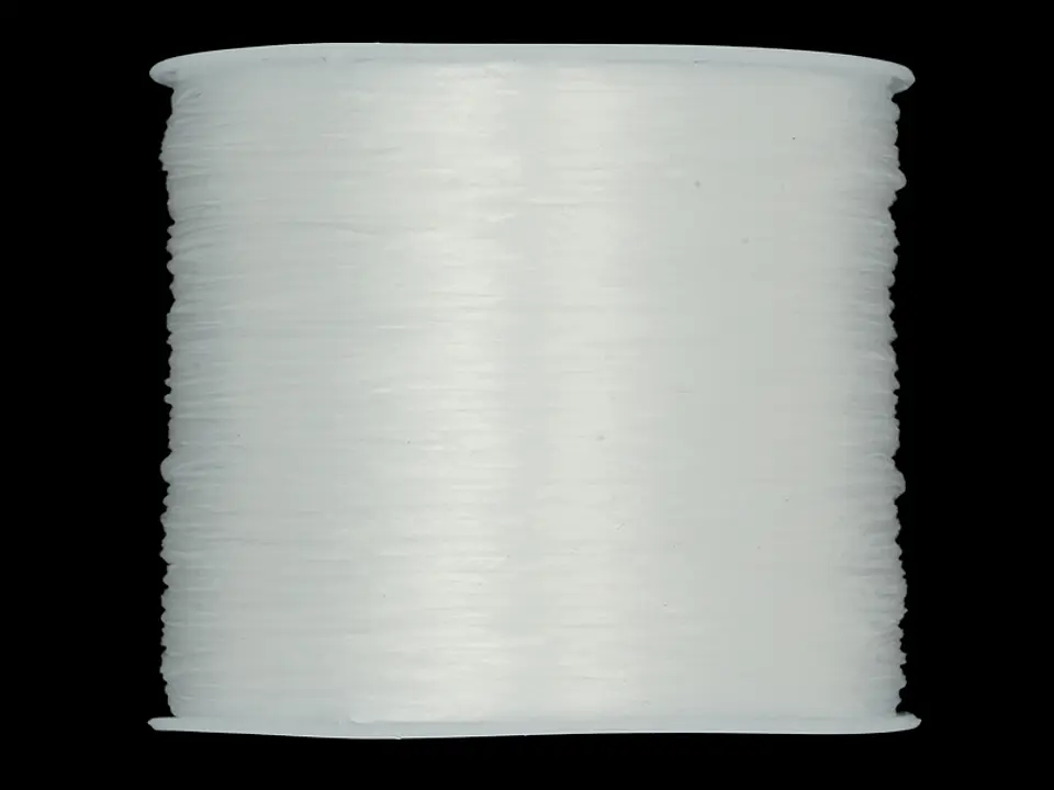 NYLON ELASTICO LICRA 0.8MM ROLLO * 50 METROS 1