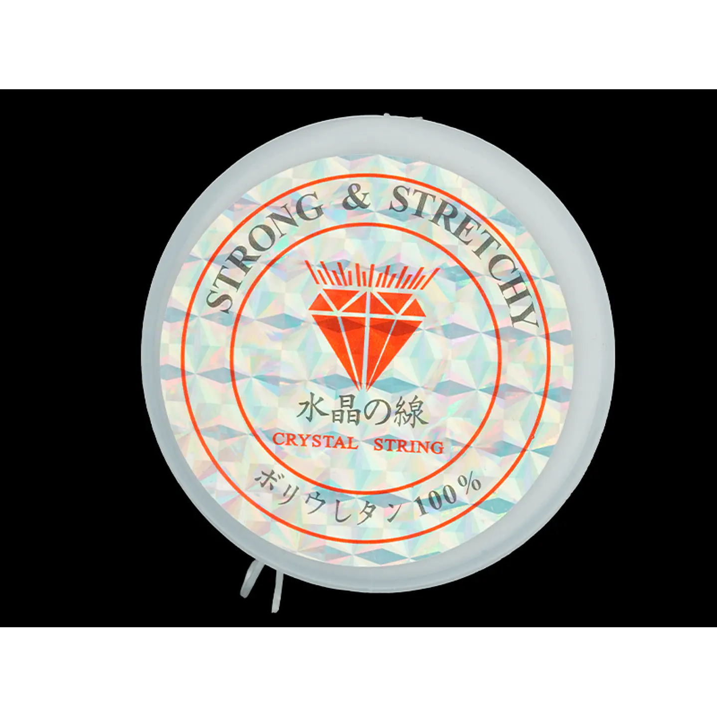 NYLON ELASTICO LICRA 0.8MM ROLLO * 50 METROS 2