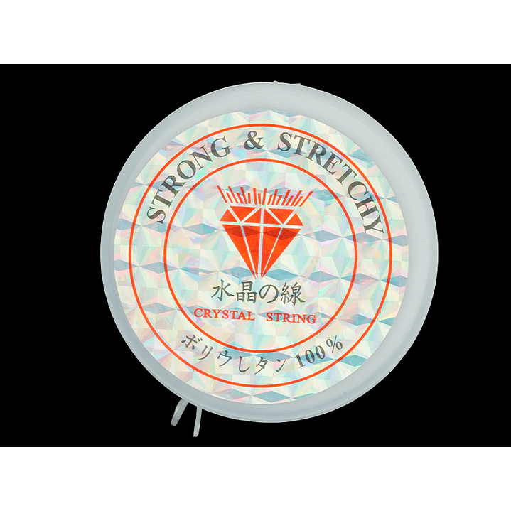 NYLON ELASTICO LICRA 0.8MM ROLLO * 50 METROS 2
