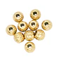 ACERO DORADO BALIN DIAMANTADO 6MM X 2 UNIDADES - Miniatura 1