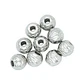 ACERO PLATEADO BALIN DIAMANTADO 6MM POR 2 UNIDADES  - Miniatura 1
