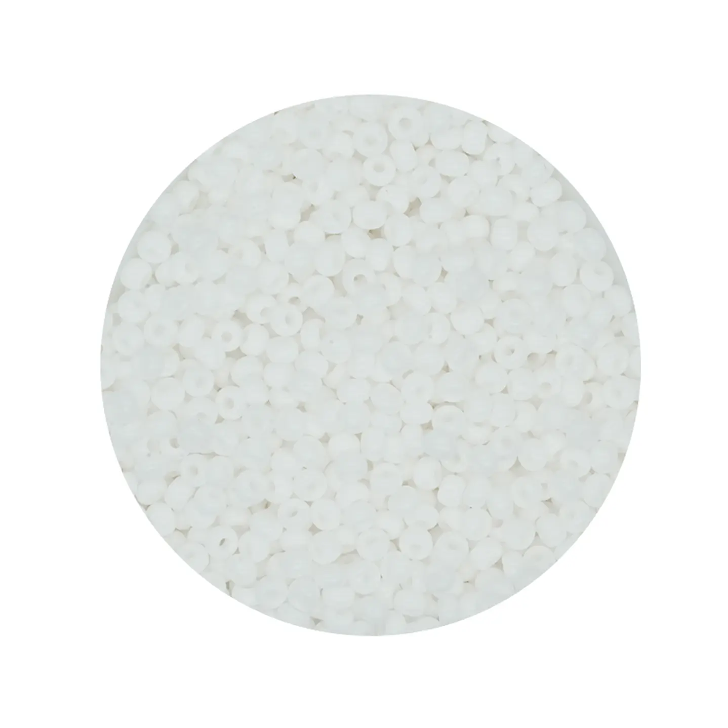 CZECH BEADS 10/0 (2MM) WHITE PACKAGE X 20 GRAMS (2020 UND APPROX) 1