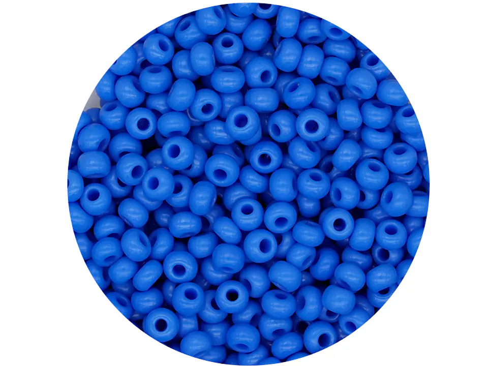 CHAQUIRA CHECA 8/0 (3MM)  HORTENCIA FUERTE X 20 GRAMOS (792 UND APROX) 1