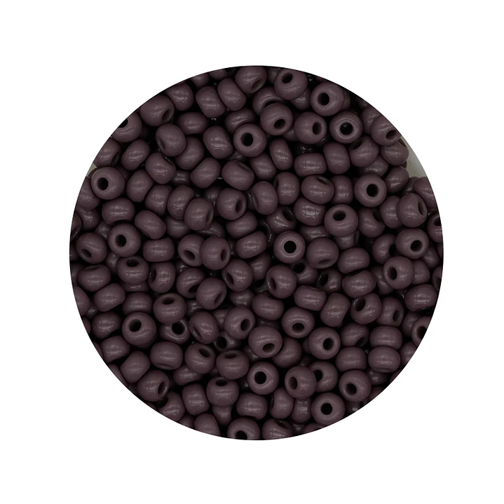CHAQUIRA CHECA 8/0 (3MM)  MORADO X 20 GRAMOS (792 UND APROX) 1