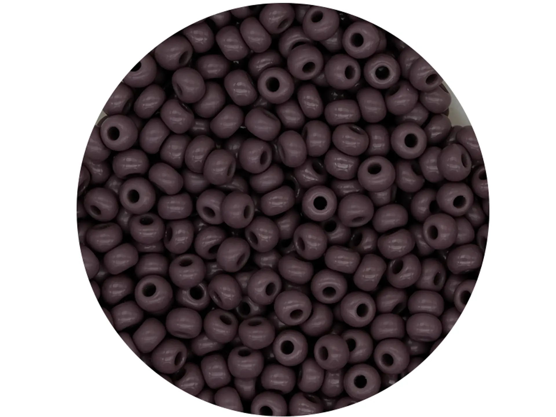 CHAQUIRA CHECA 8/0 (3MM)  MORADO X 20 GRAMOS (792 UND APROX) 1