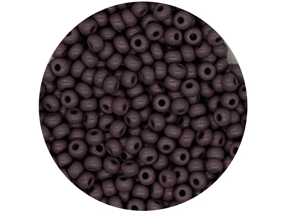 CHAQUIRA CHECA 8/0 (3MM)  MORADO X 20 GRAMOS (792 UND APROX) 1