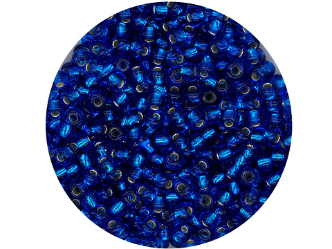 CZECH BEADS 8/0 BRILLIANT KING BLUE X 20 GRAMS