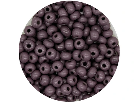 CZECH BEADS 6/0 (4MM) PURPLE X 20 GRAMS (296 UNIT APPROX)